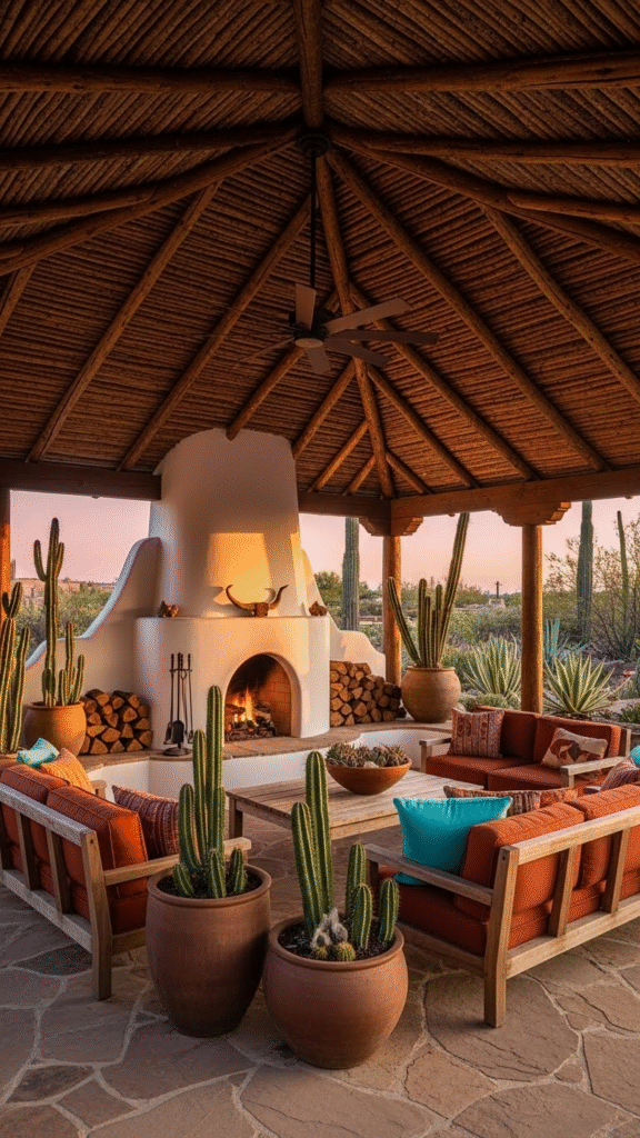 19 Covered Backyard Patio Designs (Decks, Pergolas, Fire Pits, and Modern Styles)